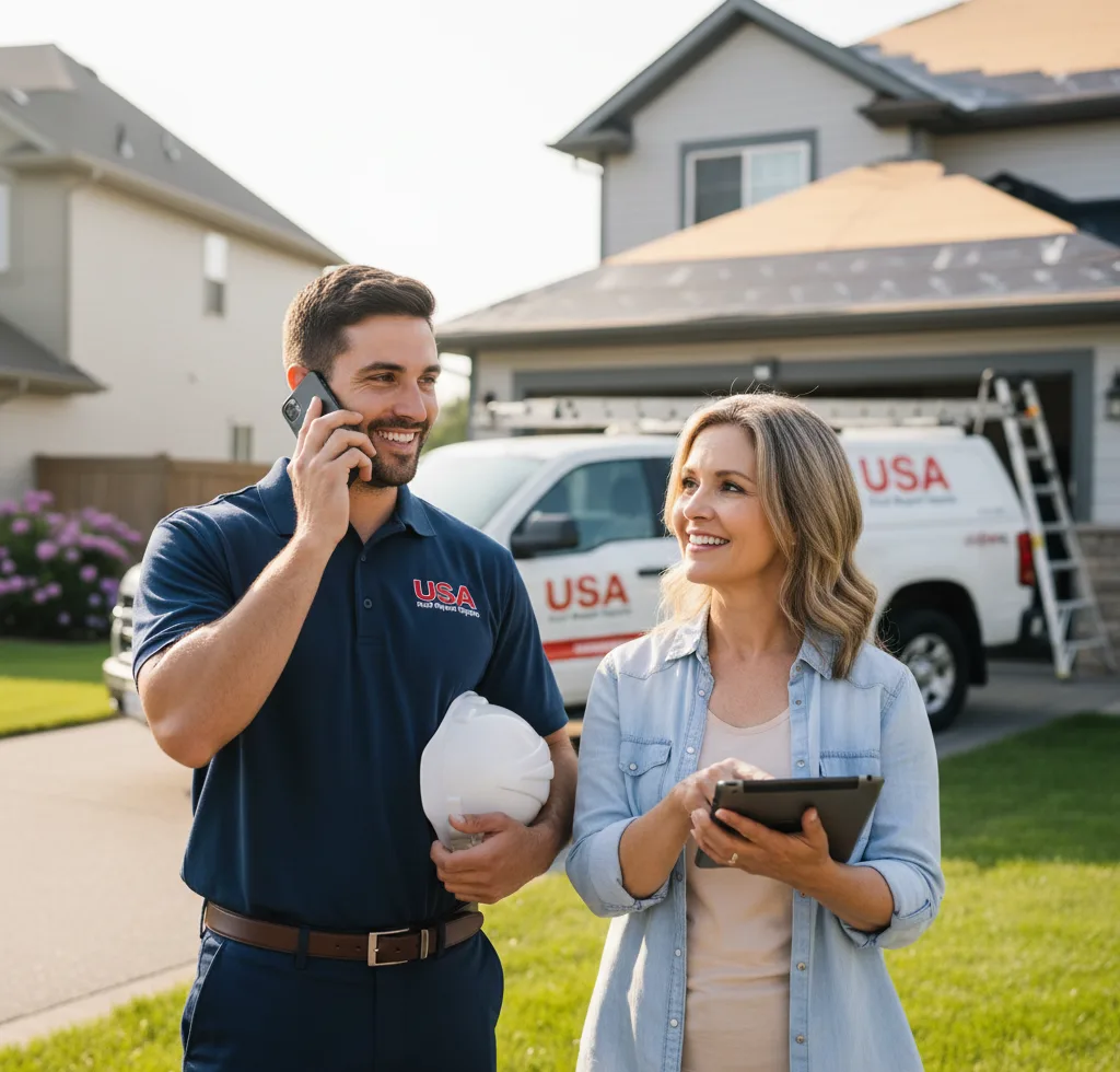 USA Roof Repair Experts customer support in Deep River